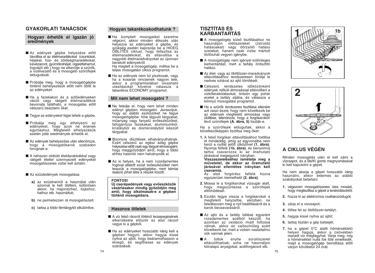 Candy CDI 5012E10 User Manual | Page 38 / 69