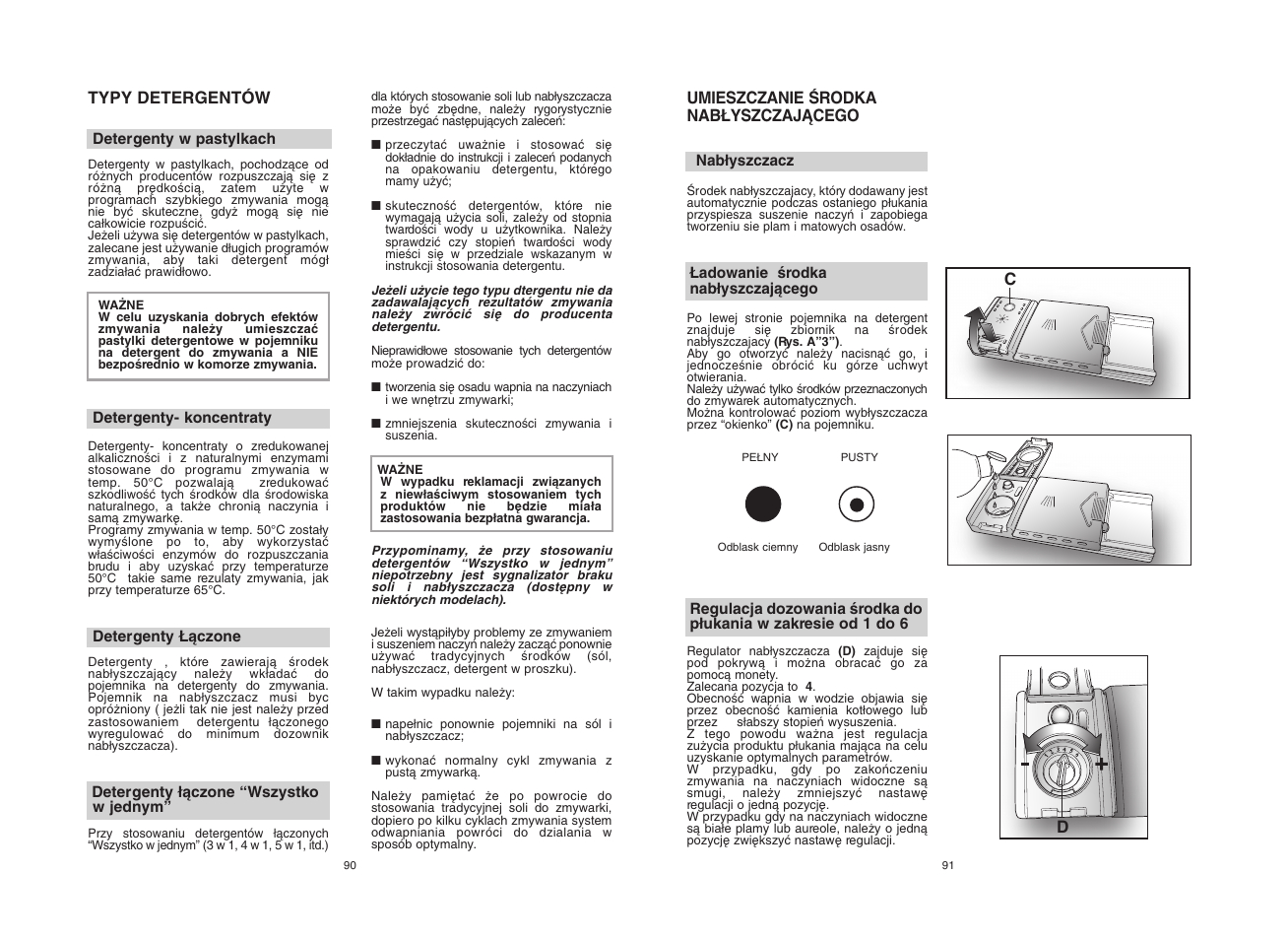 Candy CDI 5012E10 User Manual | Page 46 / 69