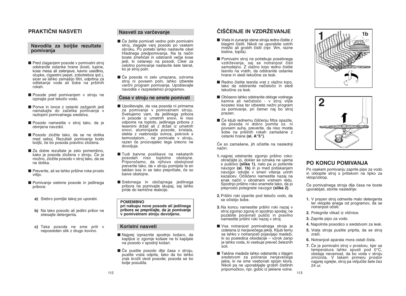 Candy CDI 5012E10 User Manual | Page 57 / 69