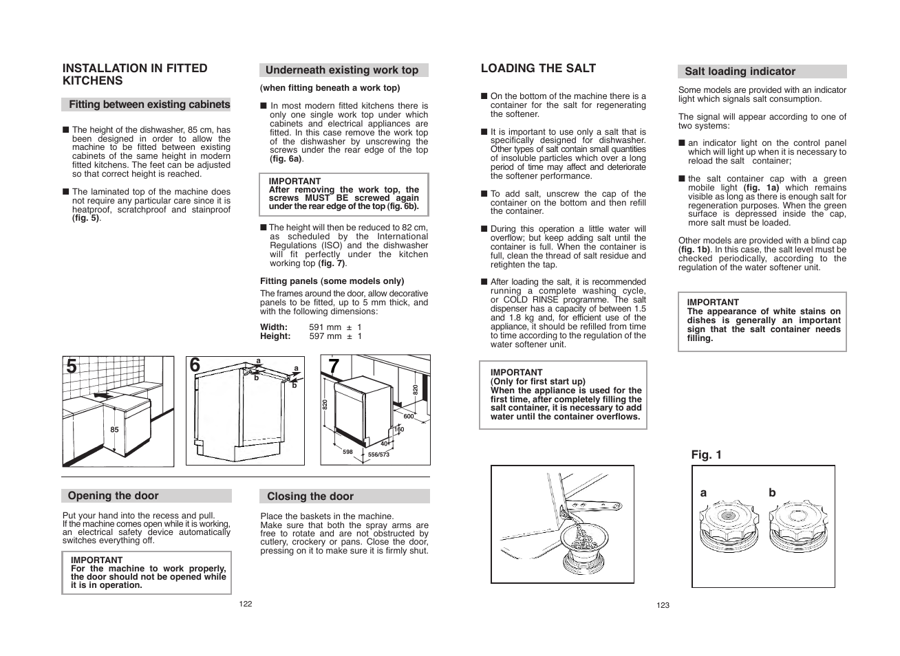Candy CDI 5012E10 User Manual | Page 62 / 69