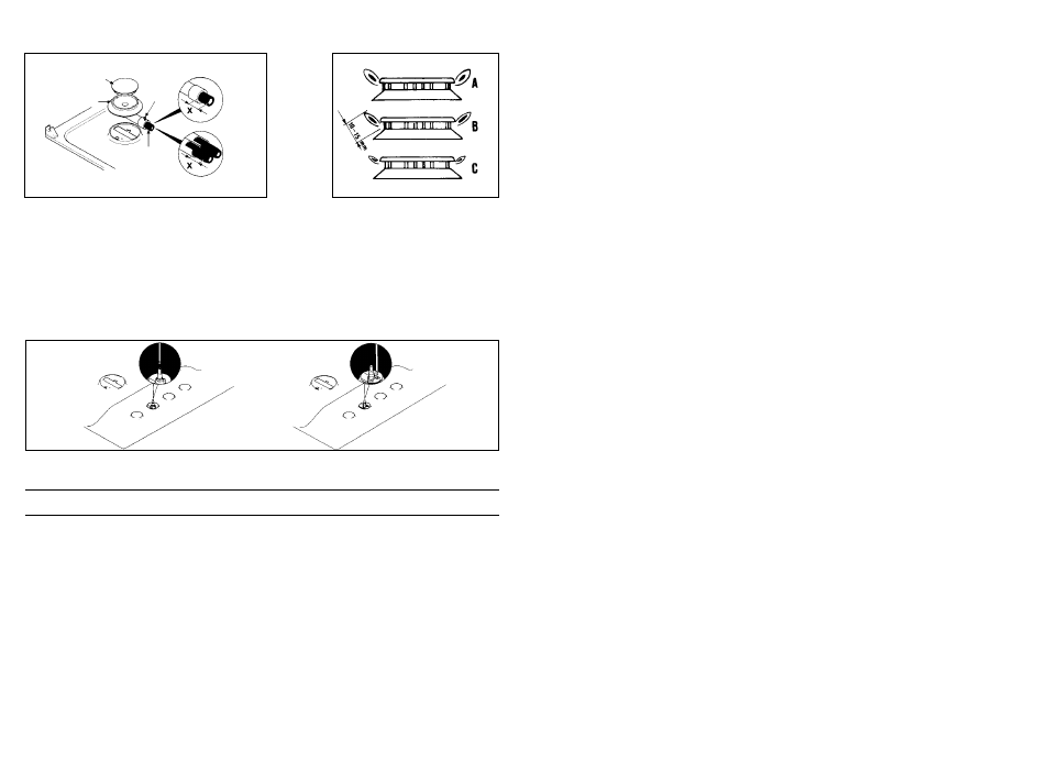 Utilisation de la table de cuisson, Lubrification des robinets du gaz | Candy PR 2250 GH User Manual | Page 10 / 27