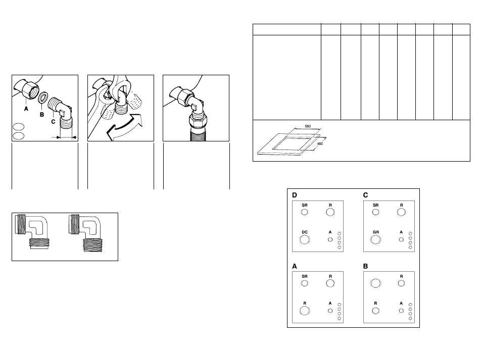 Caracteristicas tecnicas, Attention | Candy PR 2250 GH User Manual | Page 12 / 27