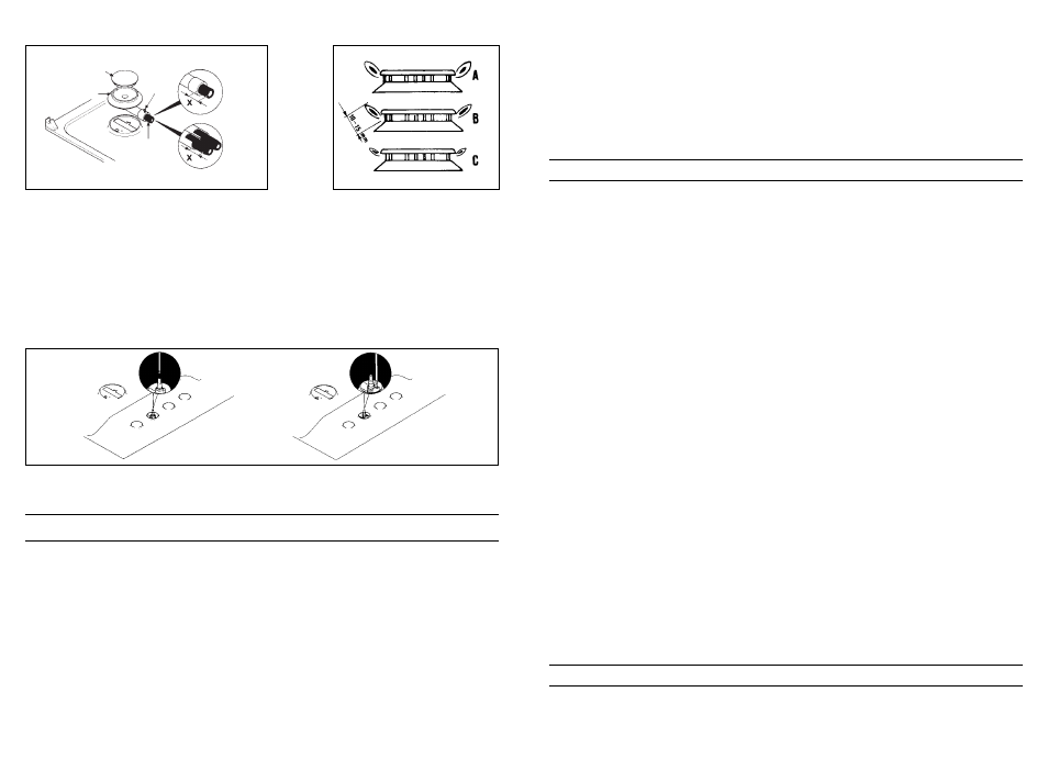 Use of hob, Lubricating the gas taps, User instructions | Candy PR 2250 GH User Manual | Page 20 / 27