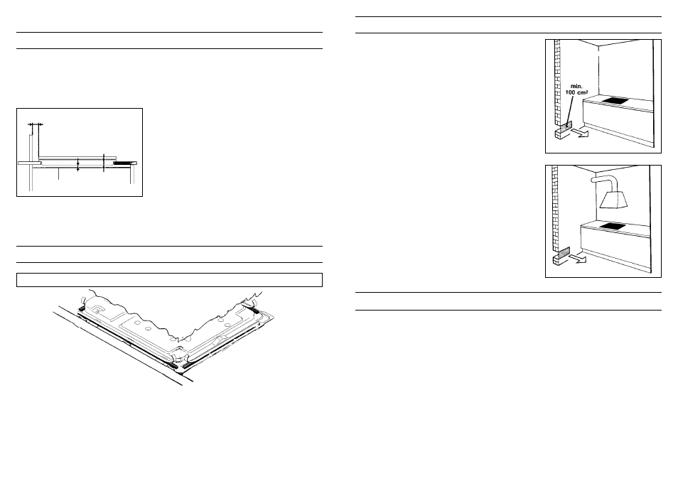 Instalação, Local de instalação, Aplicaçãdo do produto vedante | Ligação eléctrica, Instruções de instalação | Candy PR 2250 GH User Manual | Page 23 / 27