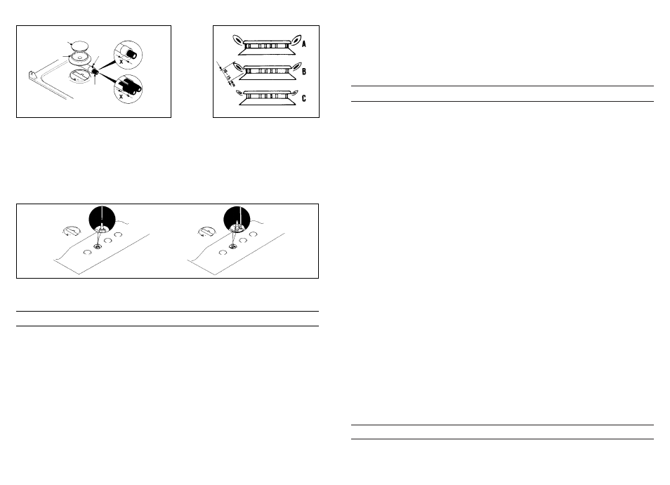Lubrificazione dei rubinetti gas, Uso del piano cottura istruzioni per l’utente, Uso dei bruciatori | Candy PR 2250 GH User Manual | Page 4 / 27