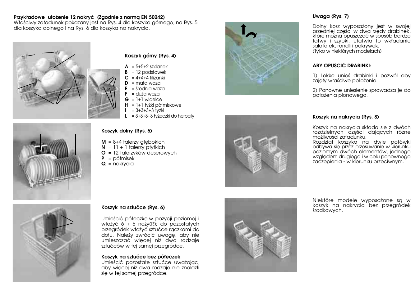 Candy LS CDW 481 M User Manual | Page 7 / 77