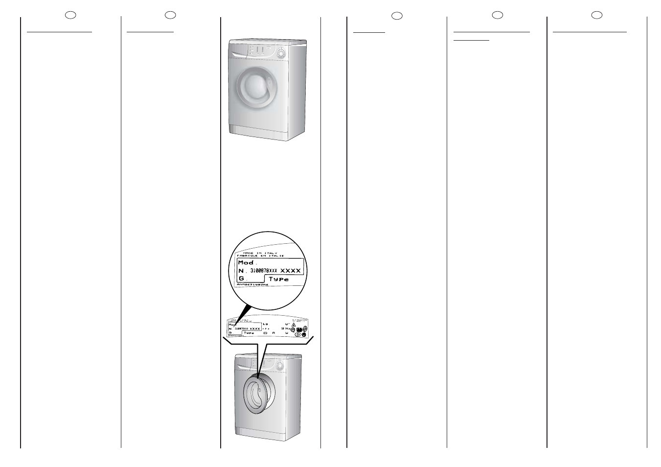 Candy CMD 146-86S User Manual | Page 2 / 49