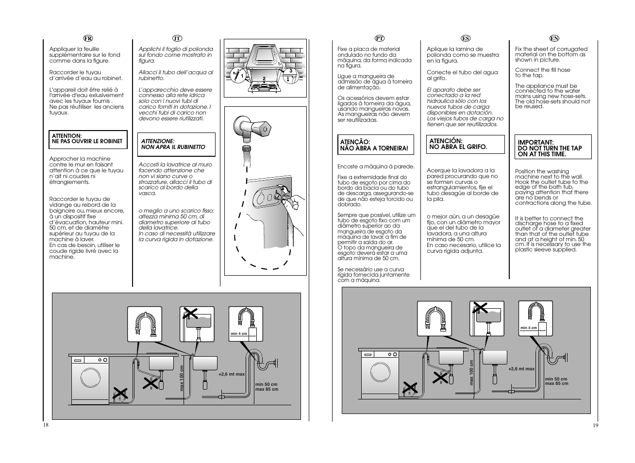 Candy CWB 1307__L-S User Manual | Page 10 / 41