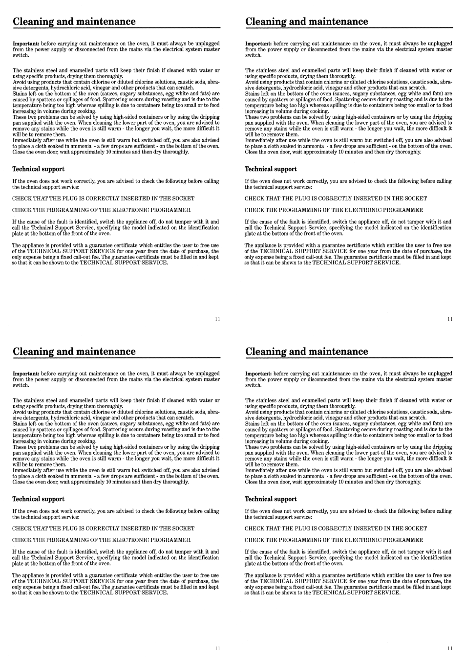 Candy FP 319 X User Manual | Page 13 / 90