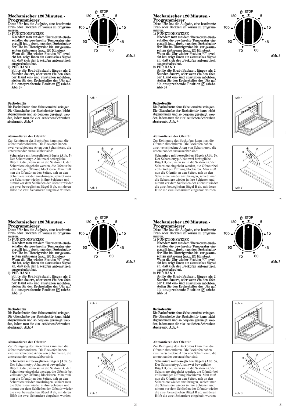 Candy FP 319 X User Manual | Page 23 / 90