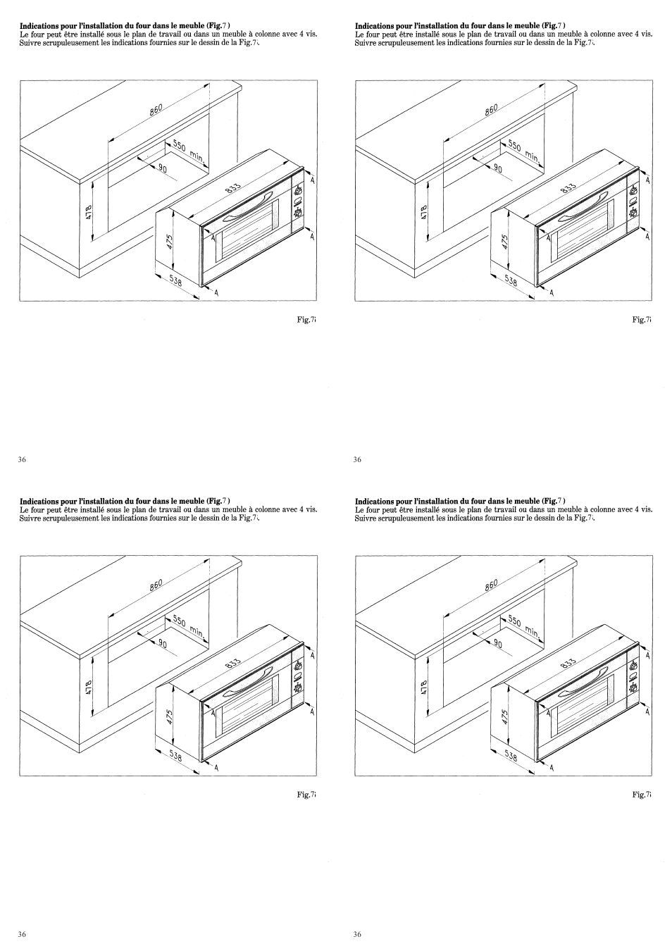 Candy FP 319 X User Manual | Page 38 / 90