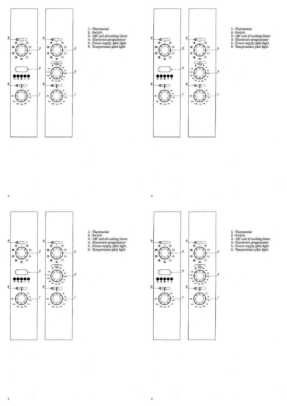 Candy FP 319 X User Manual | Page 6 / 90