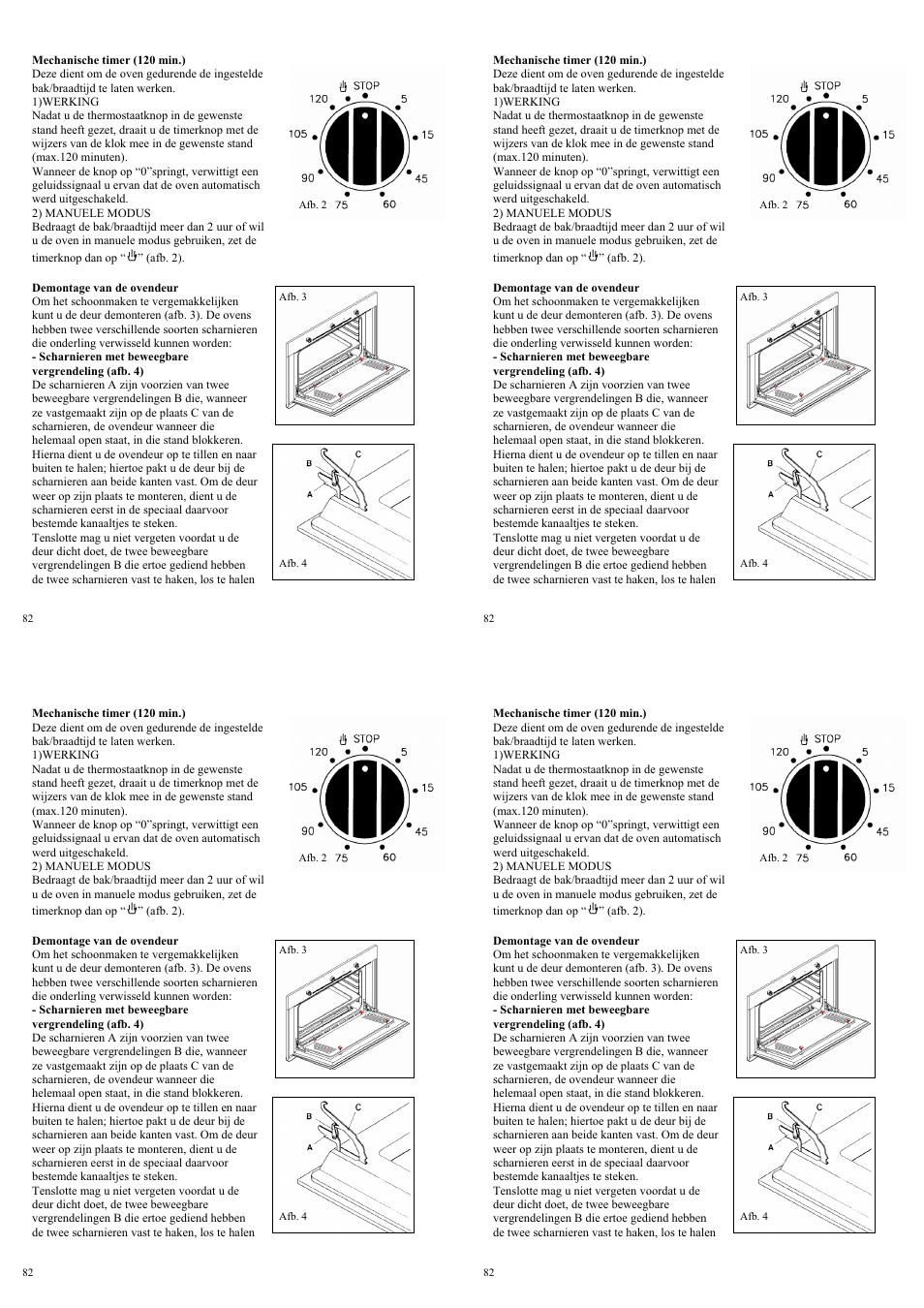 Candy FP 319 X User Manual | Page 84 / 90