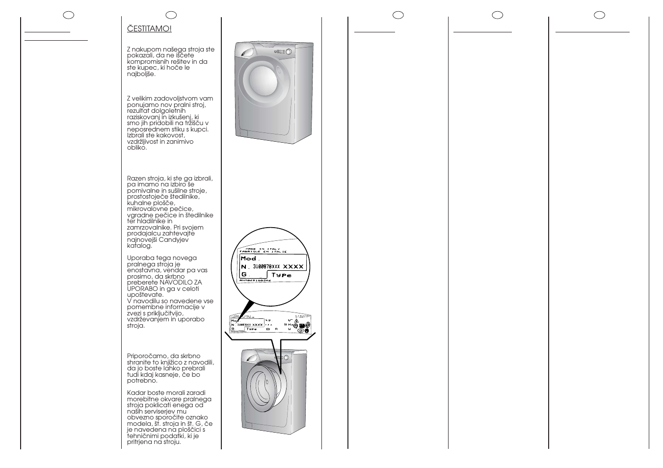 Candy GO 126DF__1-16S User Manual | Page 2 / 41