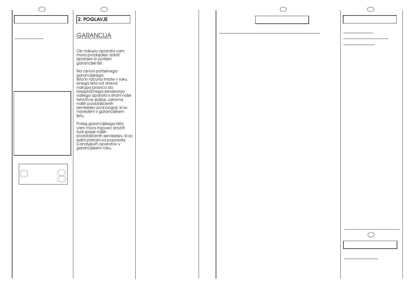 Candy GO 126DF__1-16S User Manual | Page 5 / 41
