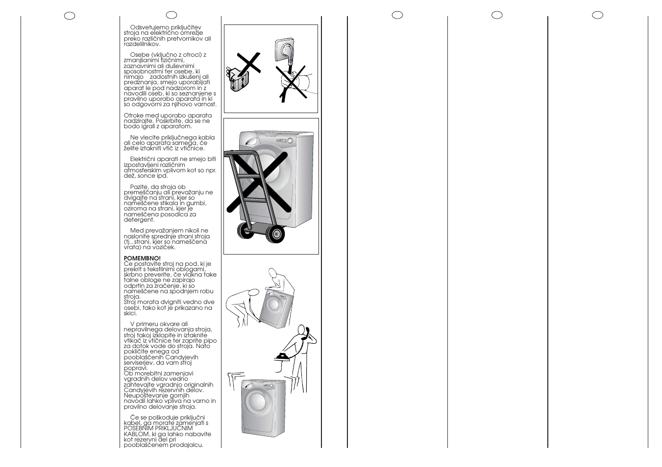 Candy GO 126DF__1-16S User Manual | Page 7 / 41