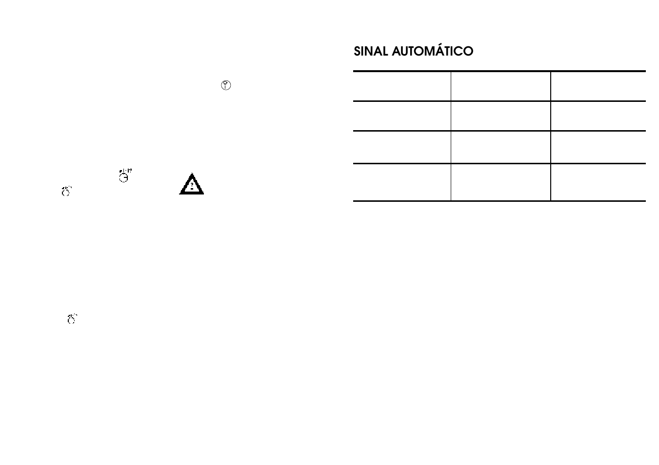 Sinal automático | Candy LS DFI PLAN User Manual | Page 28 / 33