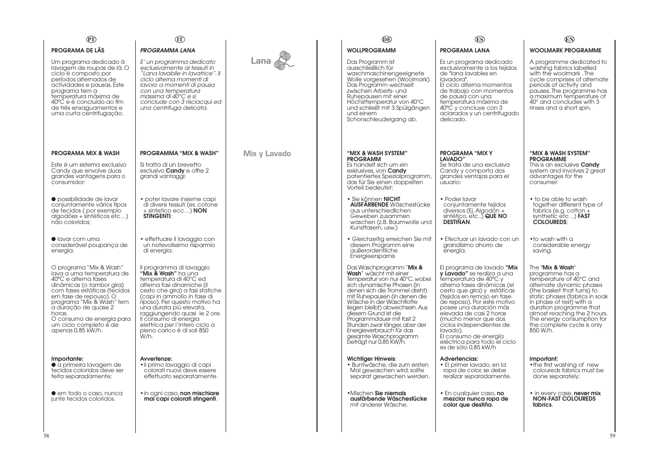 Candy GO 12102D-37 User Manual | Page 30 / 41