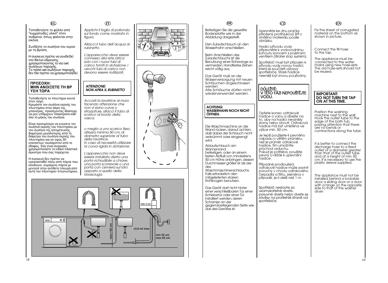 Candy GO W496D-01S User Manual | Page 10 / 53