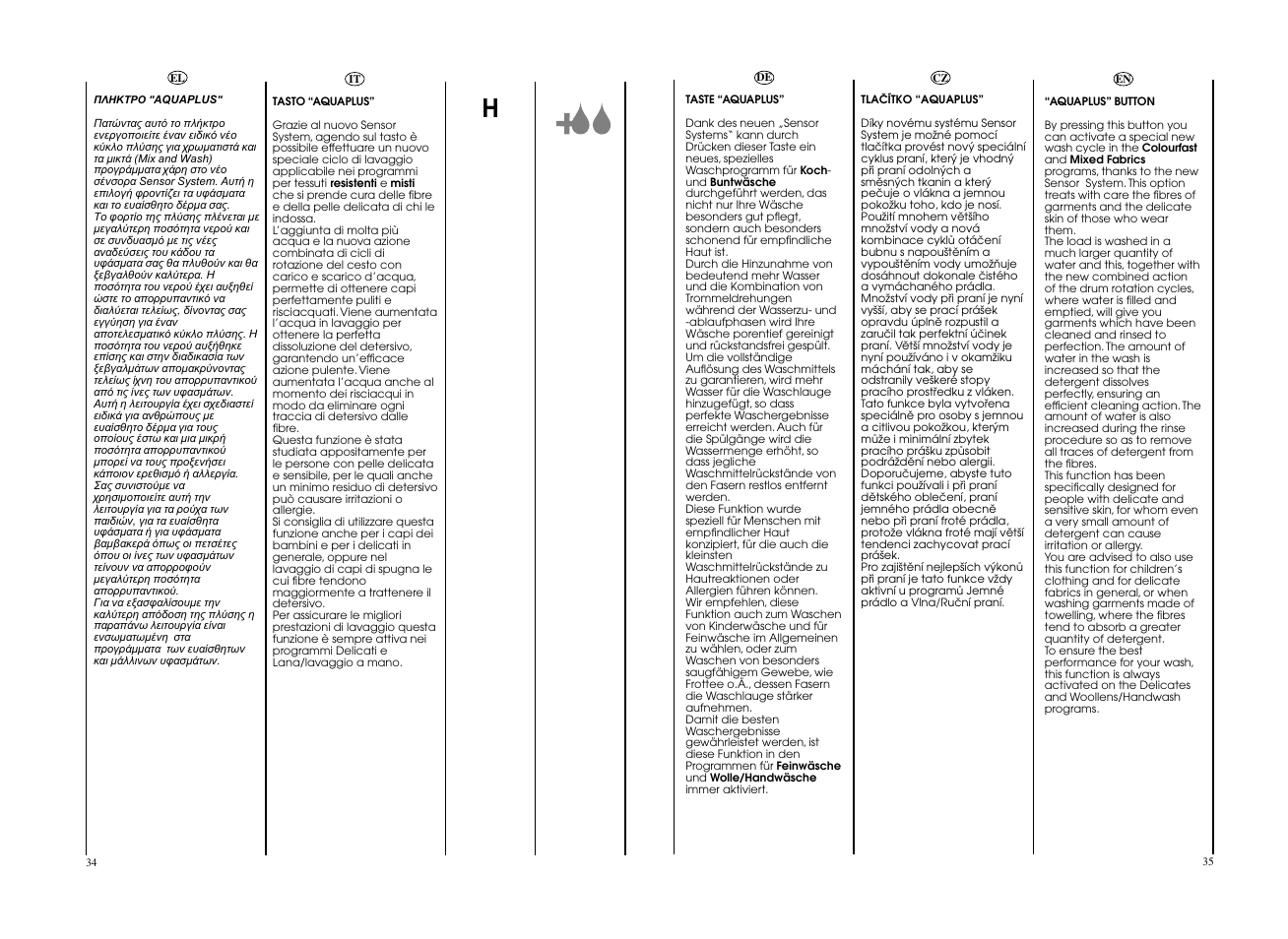 Candy GO W496D-01S User Manual | Page 18 / 53