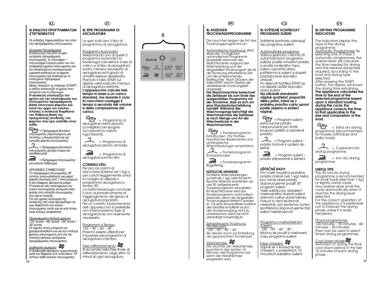 Candy GO W496D-01S User Manual | Page 25 / 53