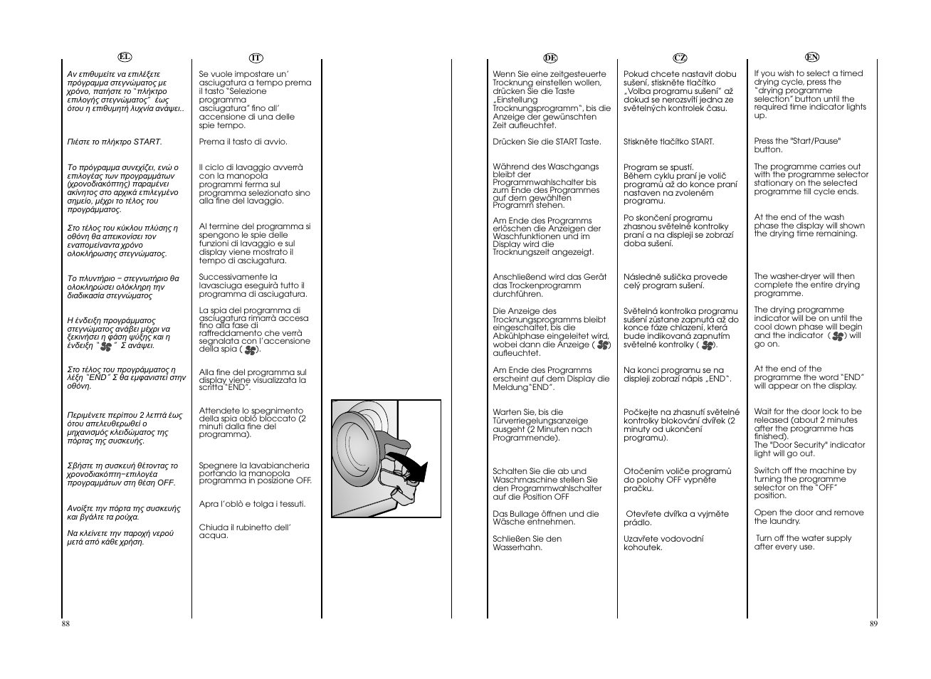 Candy GO W496D-01S User Manual | Page 45 / 53