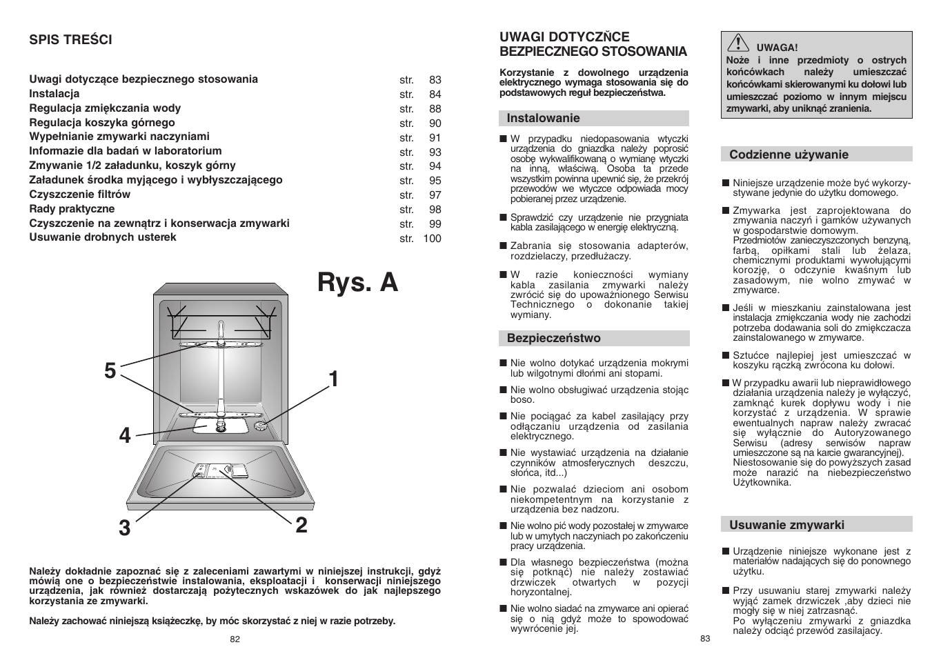 Rys. a | Candy CD 112 - 41 S User Manual | Page 42 / 73