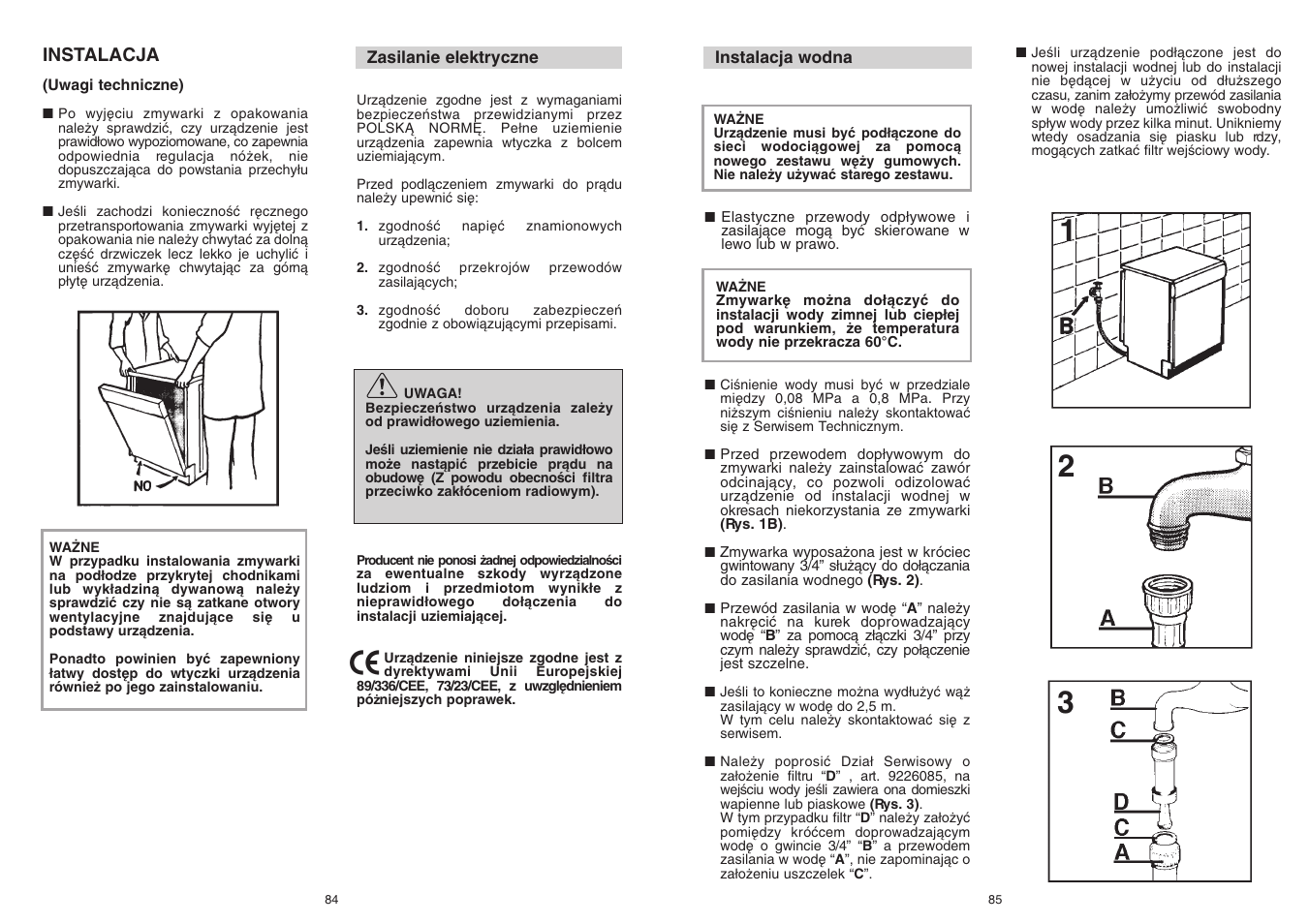 Candy CD 112 - 41 S User Manual | Page 43 / 73