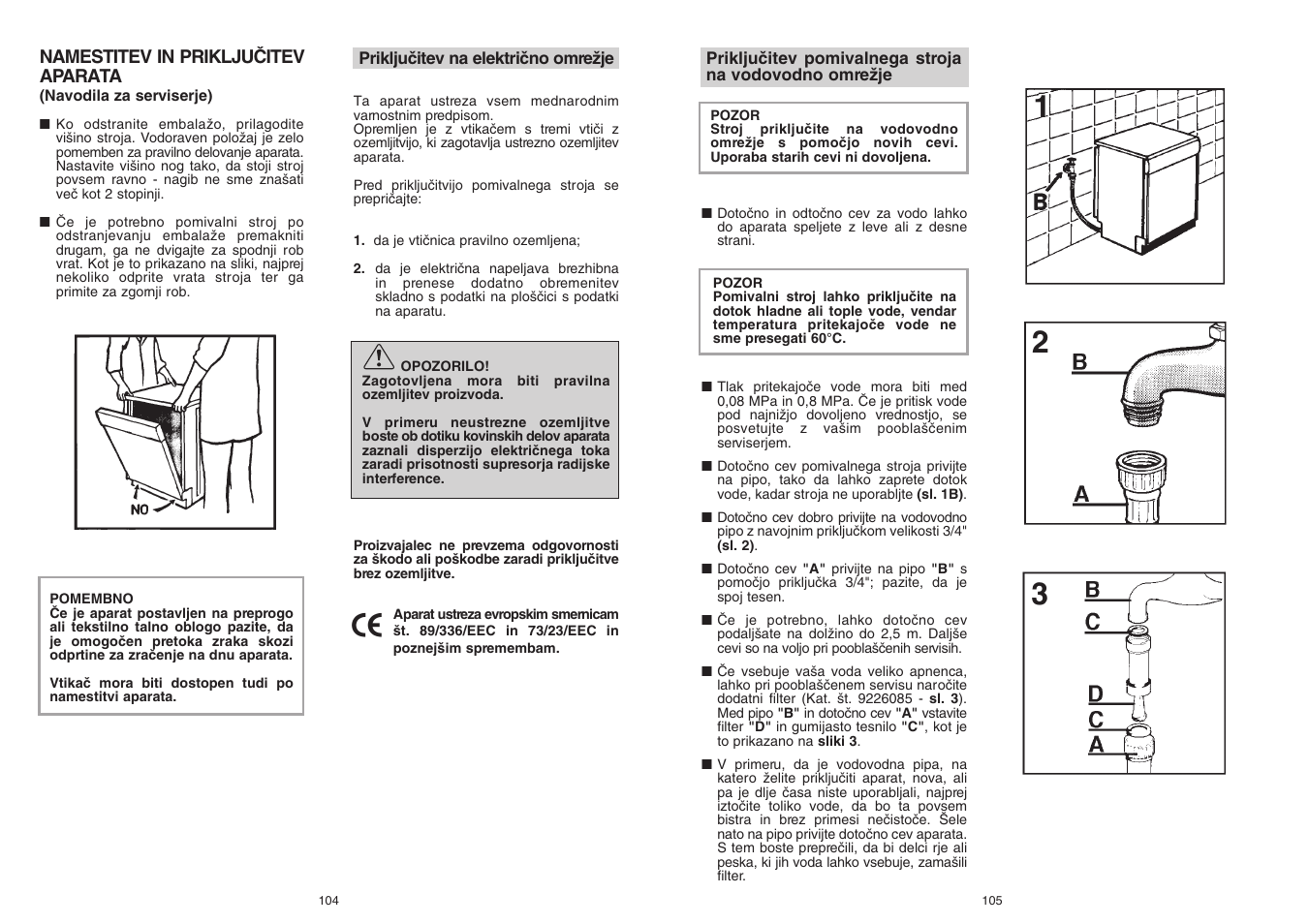 Candy CD 112 - 41 S User Manual | Page 53 / 73