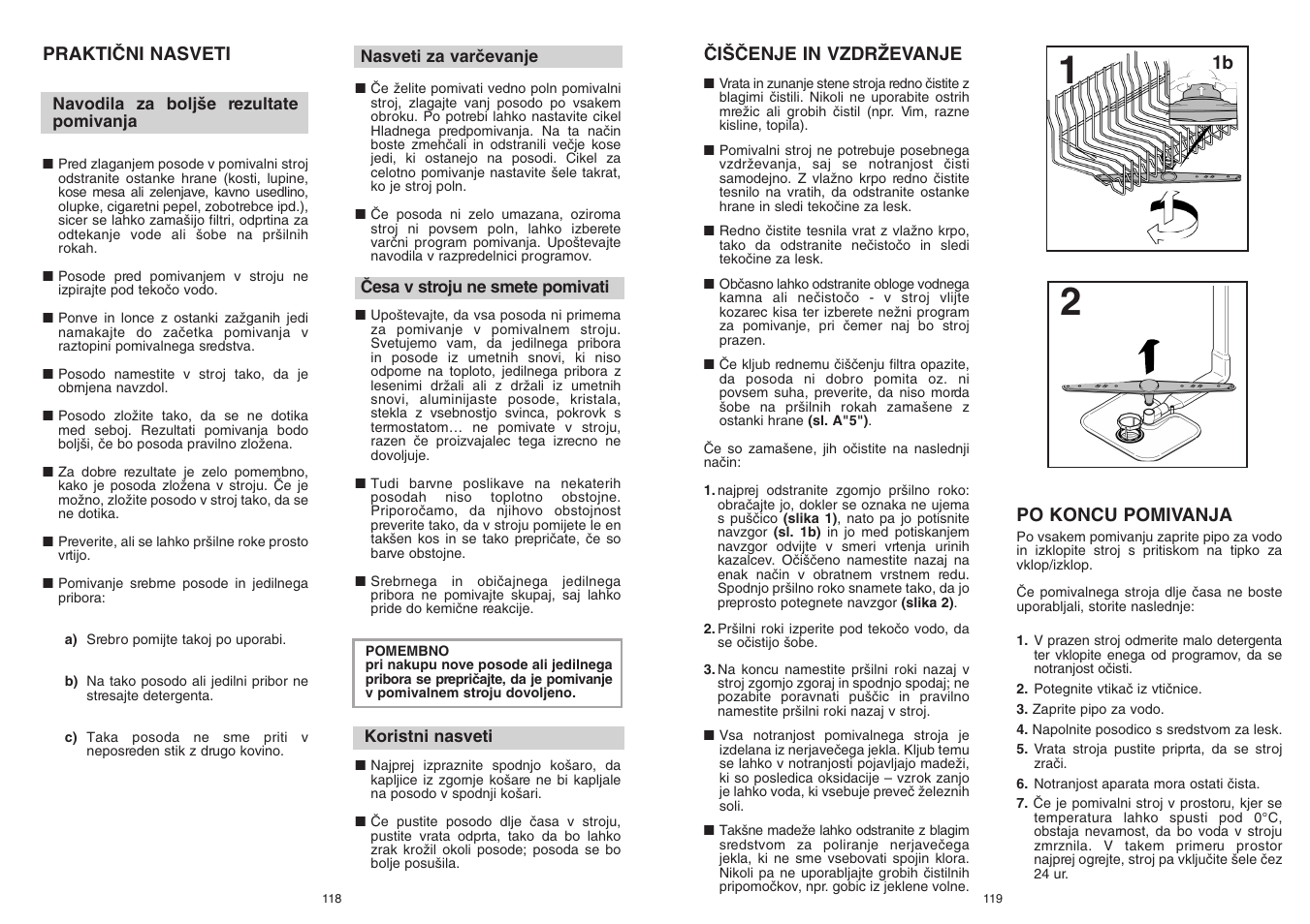 Candy CD 112 - 41 S User Manual | Page 60 / 73