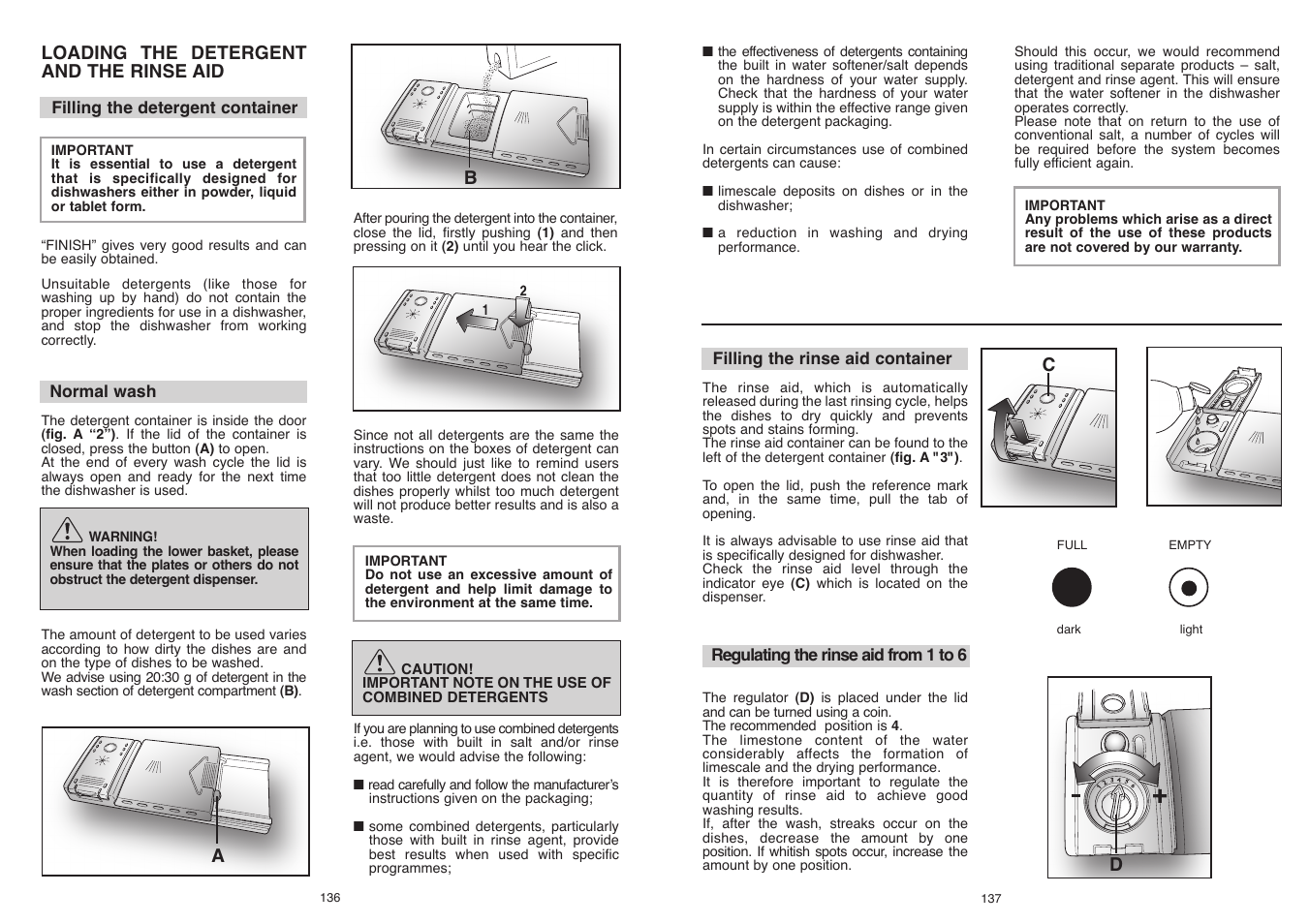 Candy CD 112 - 41 S User Manual | Page 69 / 73