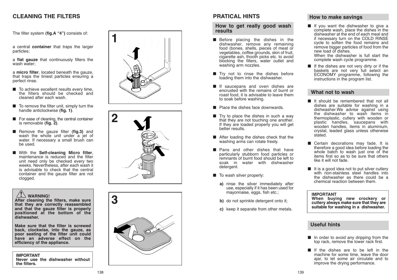 Candy CD 112 - 41 S User Manual | Page 70 / 73