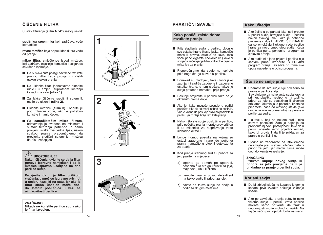 Candy CDF8 825 - S User Manual | Page 28 / 69
