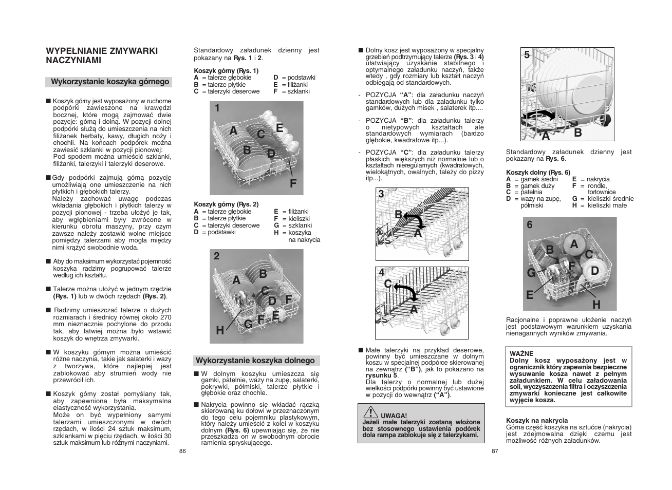 Candy CDF8 825 - S User Manual | Page 44 / 69