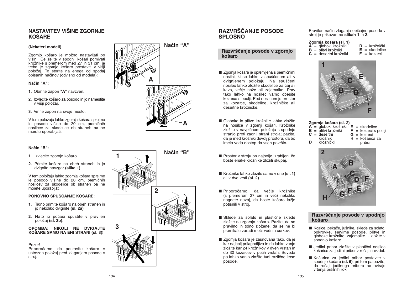 Candy CDF8 825 - S User Manual | Page 53 / 69