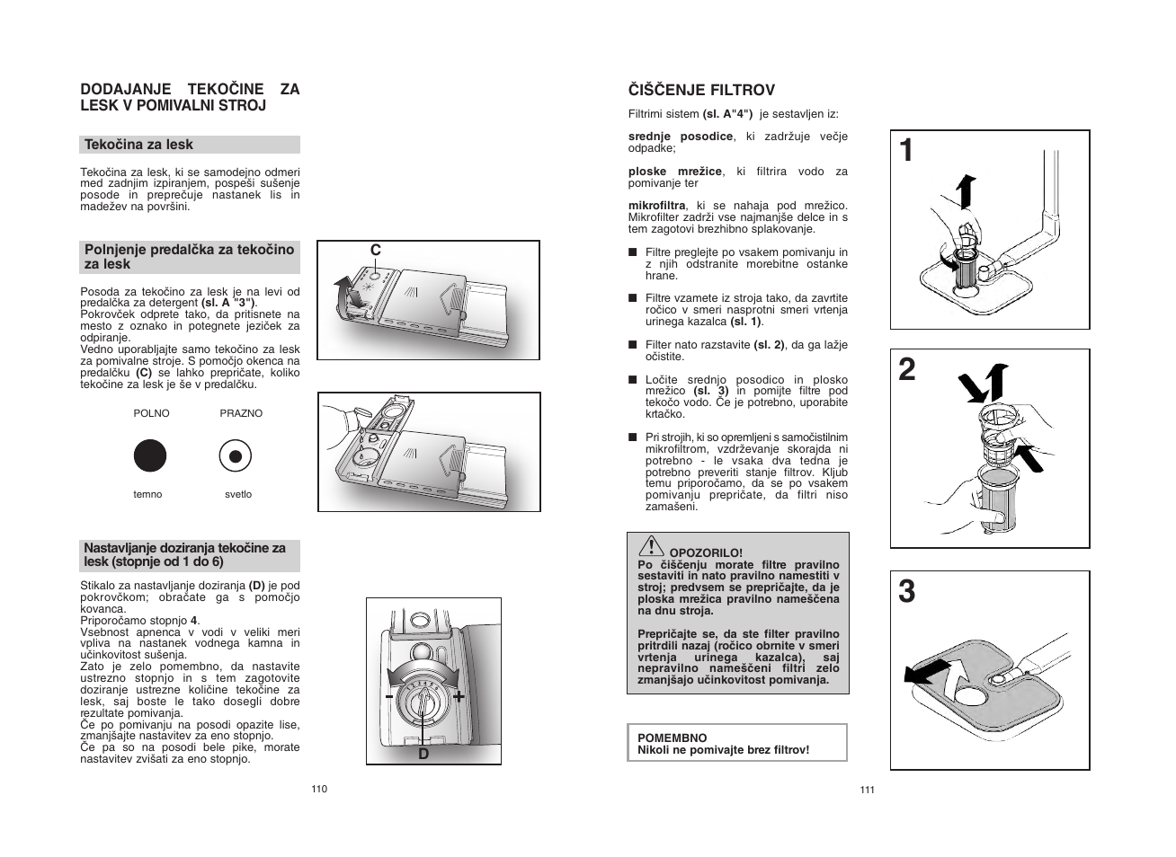 Candy CDF8 825 - S User Manual | Page 56 / 69