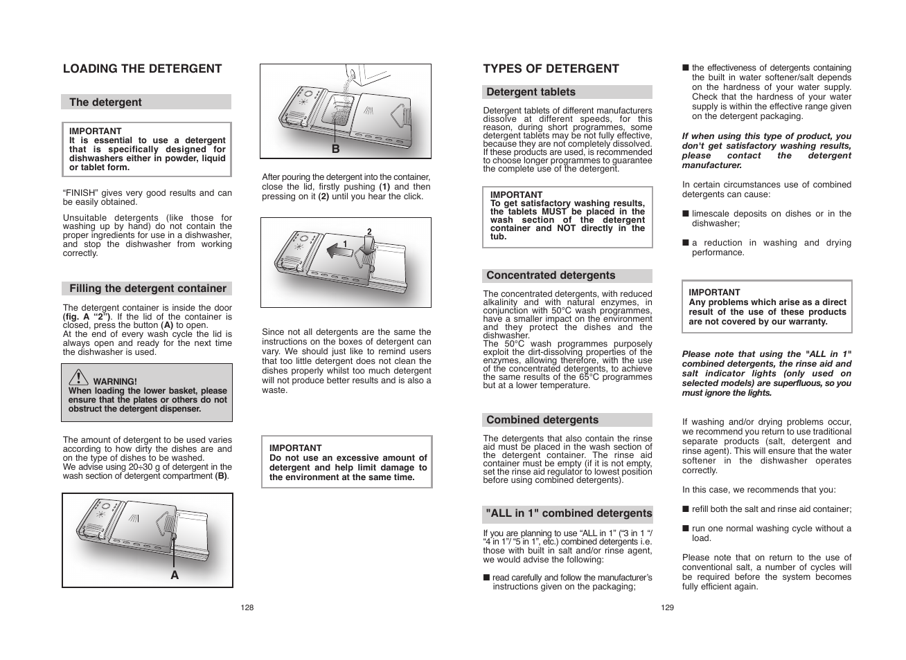 Candy CDF8 825 - S User Manual | Page 65 / 69
