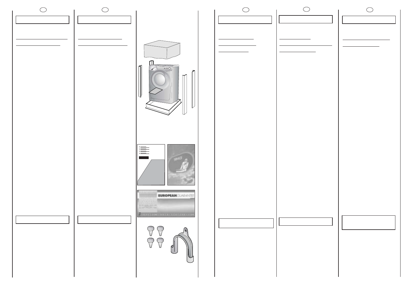 Ea b c | Candy GO F166-84 User Manual | Page 4 / 41