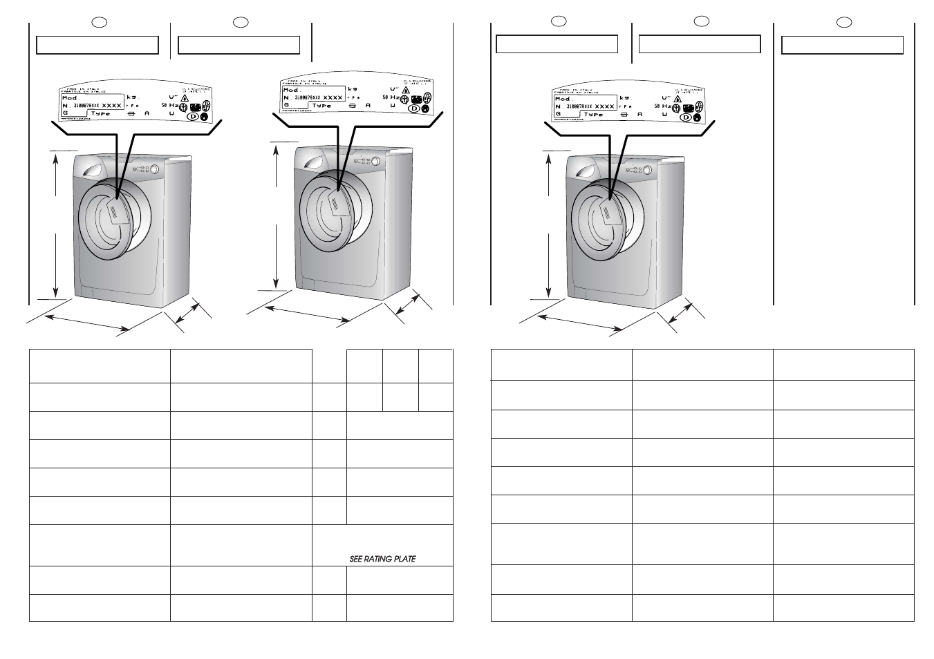 Candy GO F166-84 User Manual | Page 8 / 41