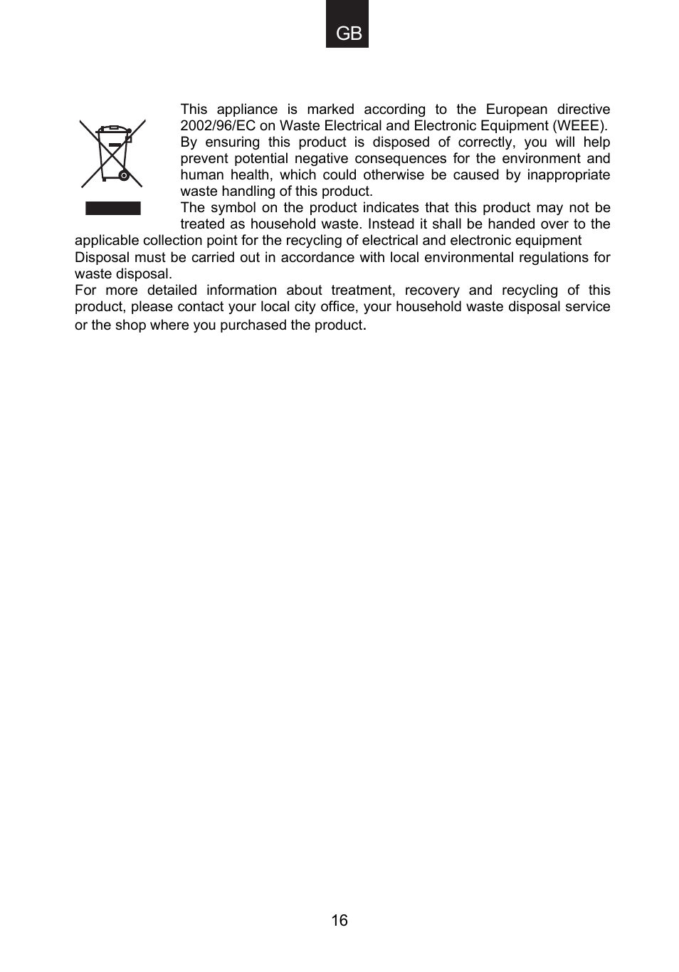 Candy CMG 9623 DY User Manual | Page 17 / 103