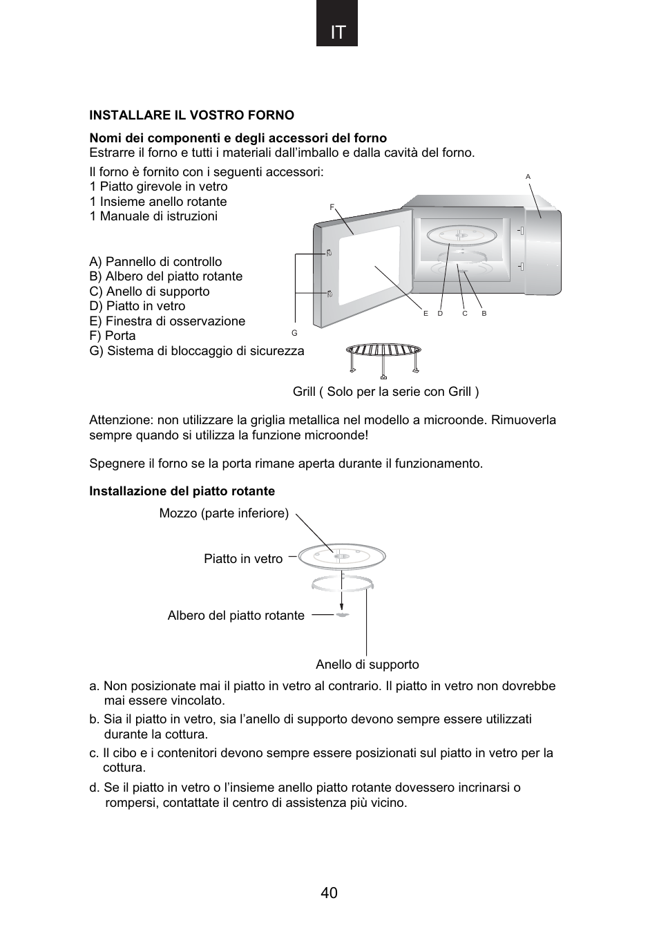 Candy CMG 9623 DY User Manual | Page 41 / 103