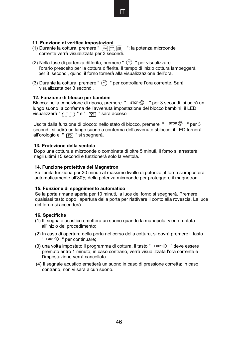 Candy CMG 9623 DY User Manual | Page 47 / 103