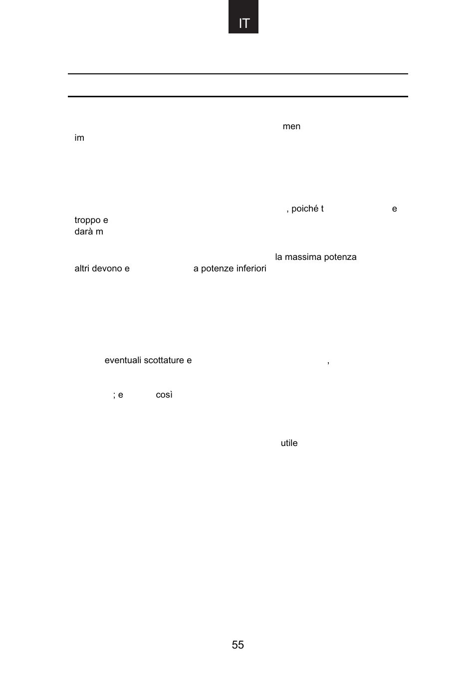 Guida alla cottura (continua) | Candy CMG 9623 DY User Manual | Page 56 / 103