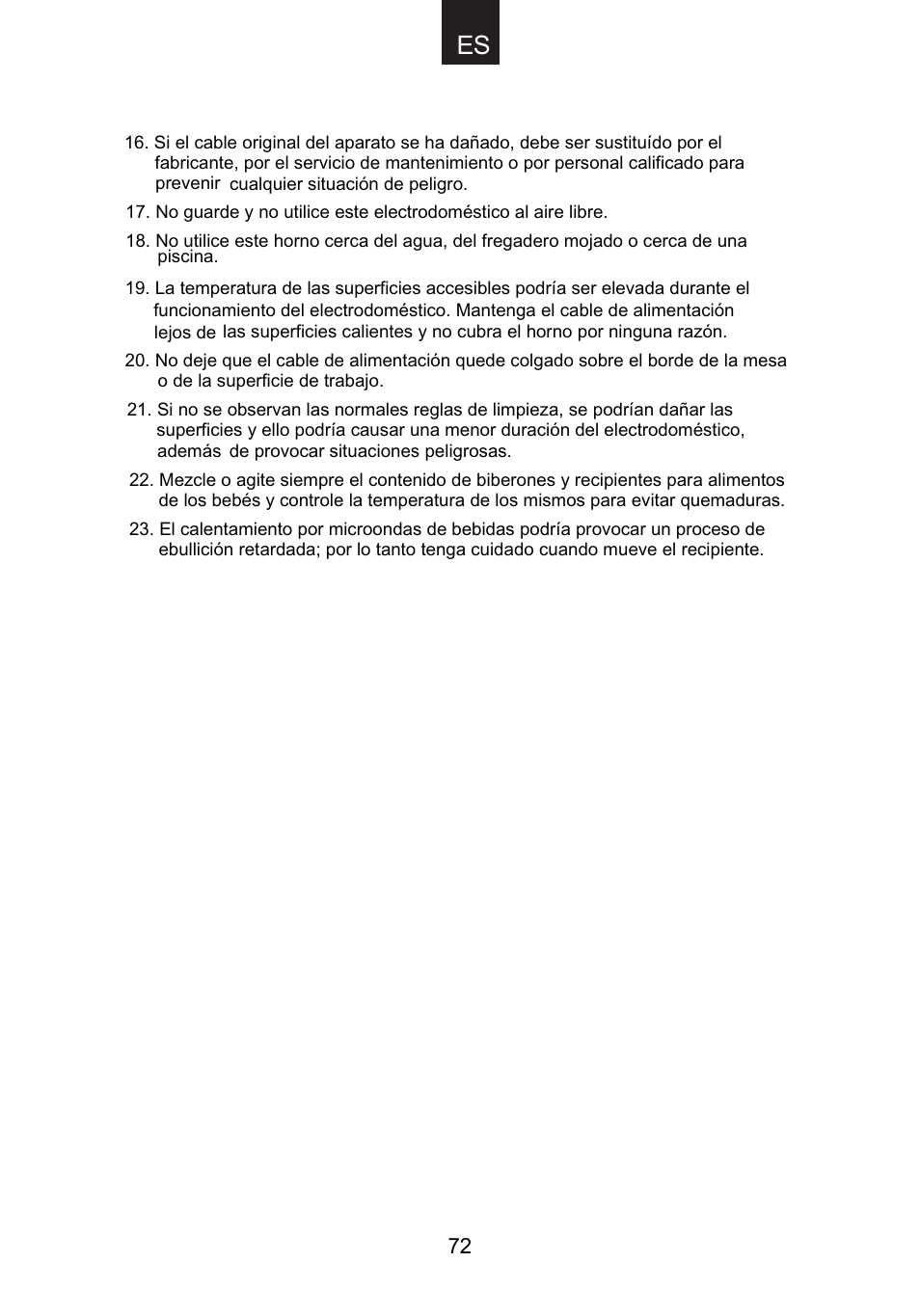 Candy CMG 9623 DY User Manual | Page 73 / 103