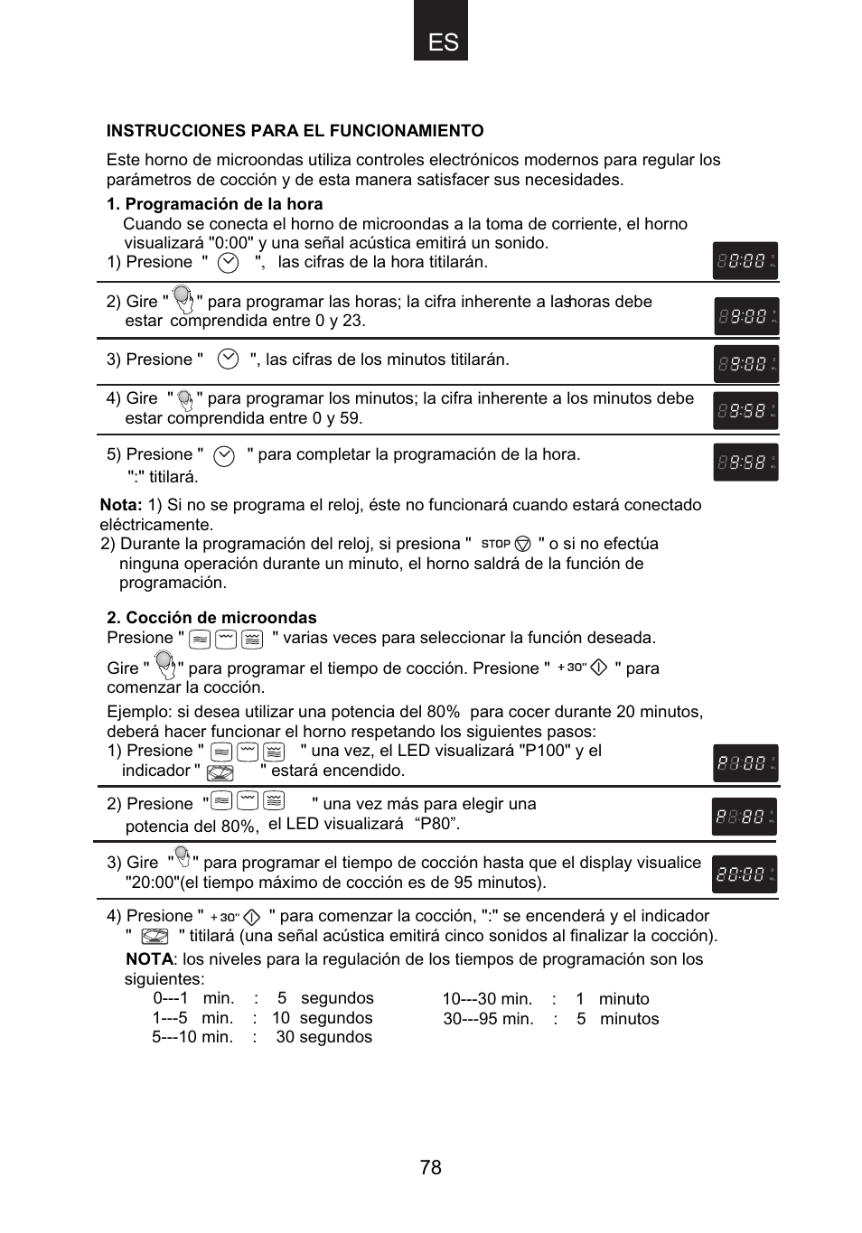 Candy CMG 9623 DY User Manual | Page 79 / 103