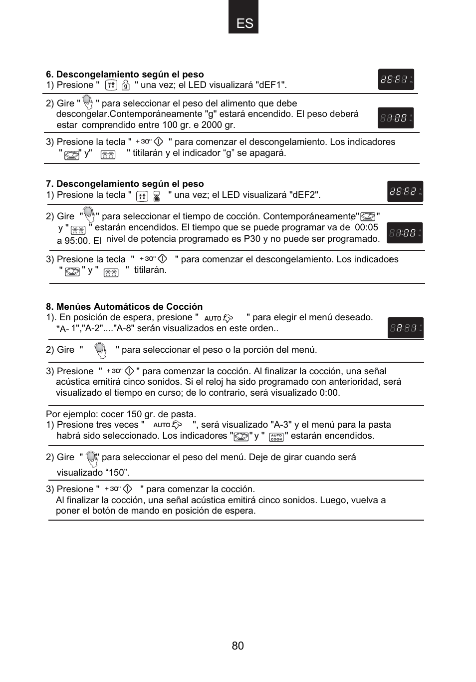 Candy CMG 9623 DY User Manual | Page 81 / 103