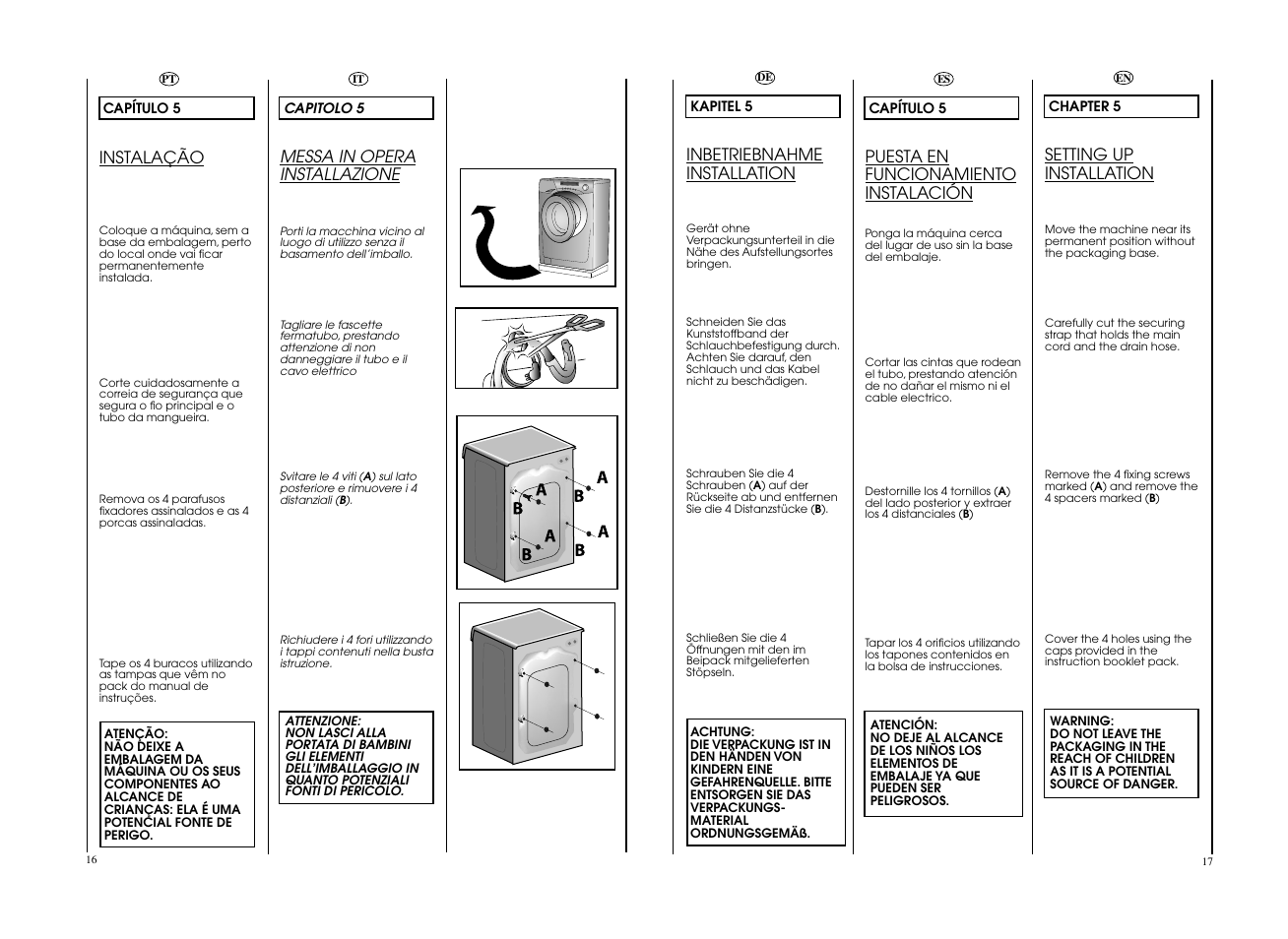 Candy EVO 1483DW-37 User Manual | Page 9 / 41