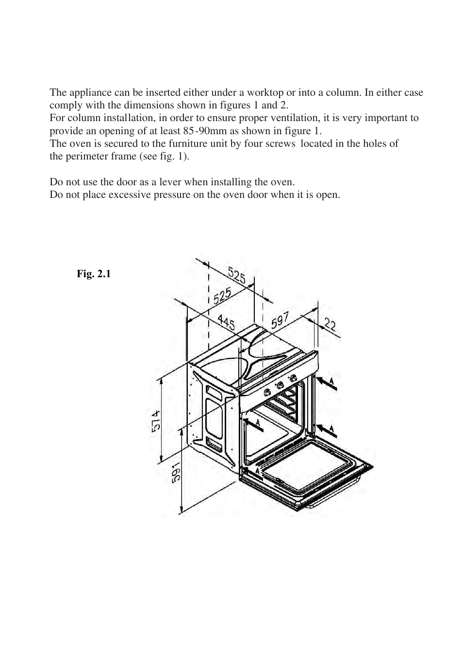 Candy FO FLG 203 X User Manual | Page 43 / 150