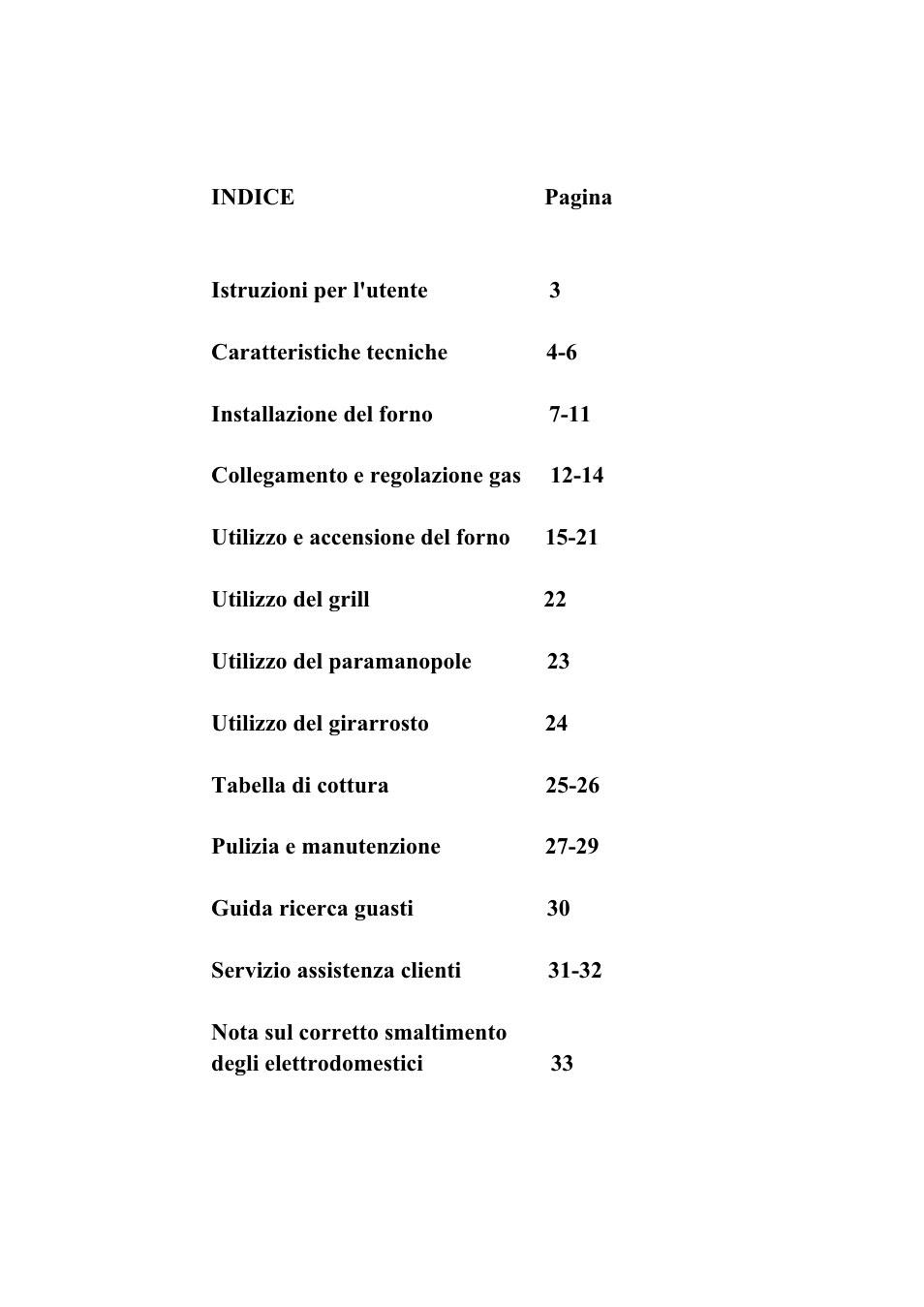 Candy FO FLG 203 X User Manual | Page 5 / 150