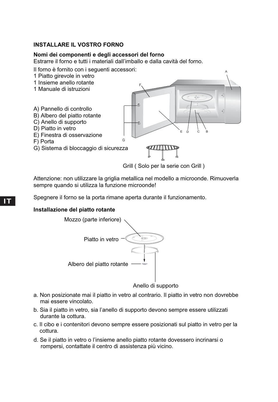 Candy CMC 2898 DS User Manual | Page 36 / 90